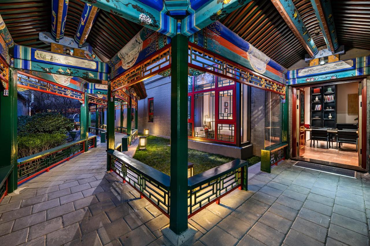 Manxin Mansion Drum Tower Courtyard Beijing Eksteriør billede